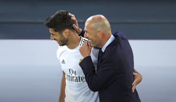 marco asensio zinedine zidane