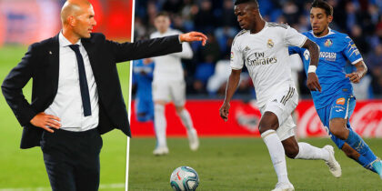 Zinédine Zidane Vinícius Getafe