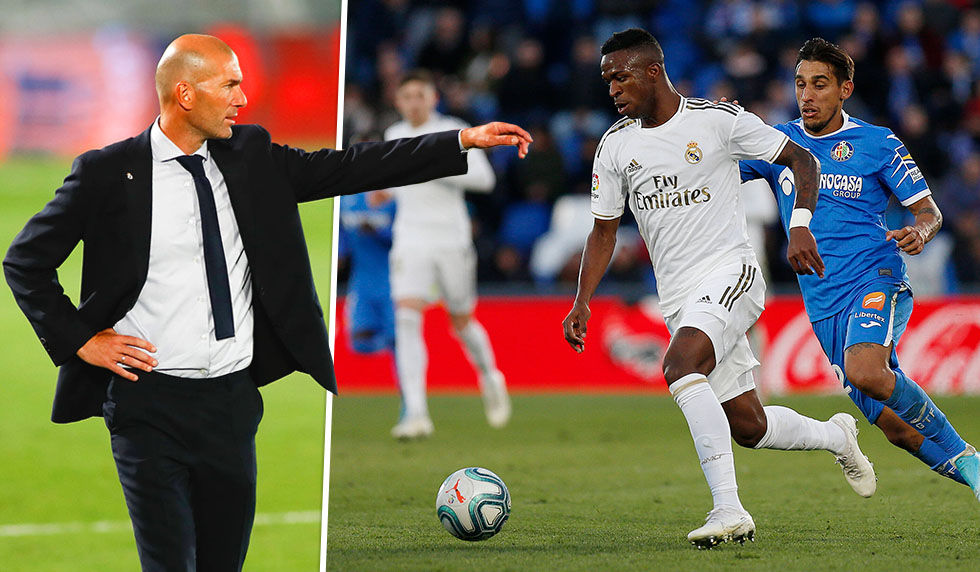 Zinédine Zidane Vinícius Getafe
