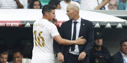 James Rodriguez Zinedine Zidane