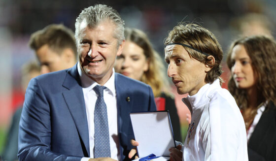 Davor Suker Luka Modric