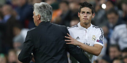Carlo Ancelotti James Rodriguez