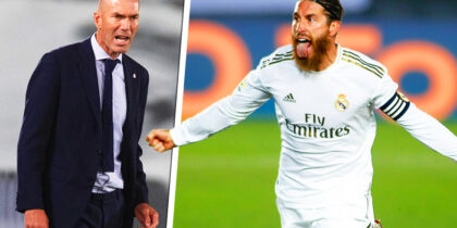 Zinédine Zidane Sergio Ramos