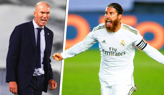 Zinédine Zidane Sergio Ramos