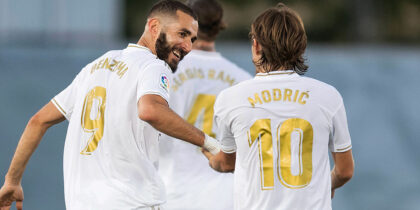 Karim Benzema Luka Modric