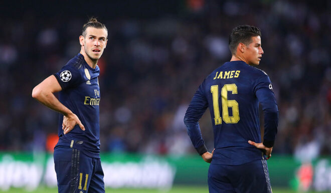 Gareth Bale James Rodríguez