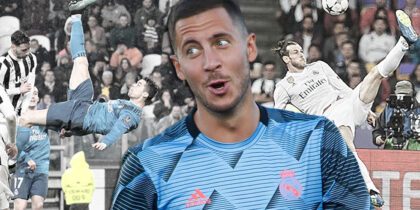Eden Hazard Cristiano Ronaldo Gareth Bale
