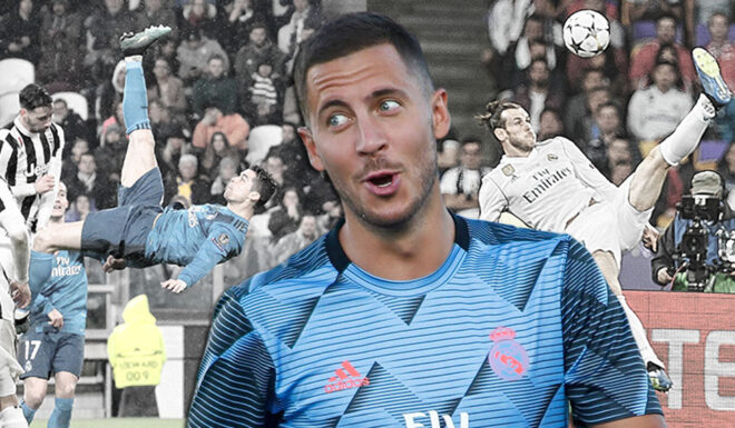 Eden Hazard Cristiano Ronaldo Gareth Bale