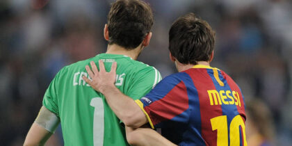 Iker Casillas Lionel Messi
