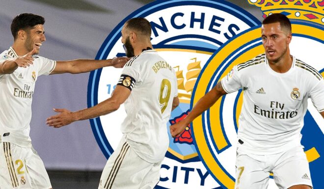 Asensio, Benzema, Hazard