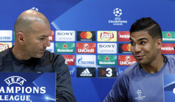 Casemiro Zinedine Zidane