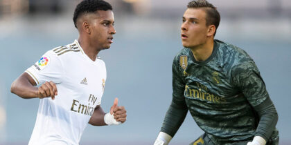 Rodrygo Goes Andriy Lunin
