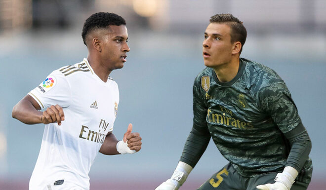 Rodrygo Goes Andriy Lunin