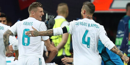 Toni Kroos Sergio Ramos