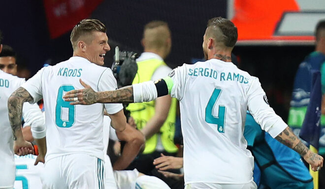 Toni Kroos Sergio Ramos