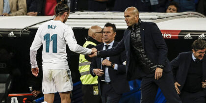 Zinedine Zidane Gareth Bale