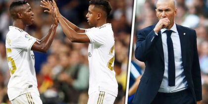 Vinícius Rodrygo Zinédine Zidane
