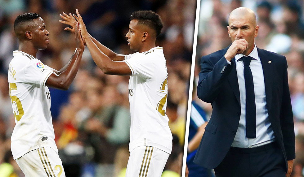 Vinícius Rodrygo Zinédine Zidane