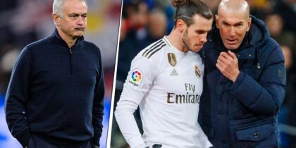 José Mourinho, Gareth Bale und Zinedine Zidane