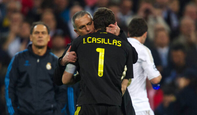 José Mourinho, Iker Casillas José Mourinho, Iker Casillas