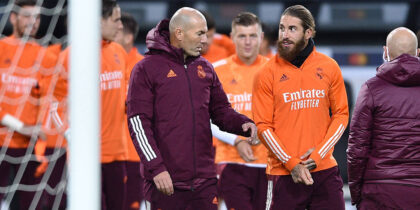 Zinedine Zidane Sergio Ramos