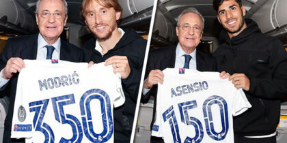 luka modric marco asensio florentino perez