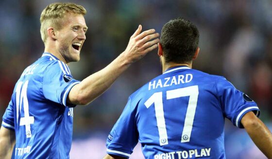 André Schürrle, Eden Hazard, FC Chelsea André Schürrle, Eden Hazard, FC Chelsea