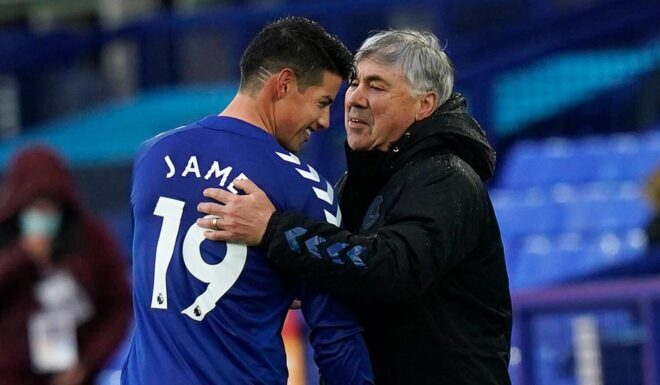 James Rodríguez, Carlo Ancelotti James Rodríguez Carlo Ancelotti