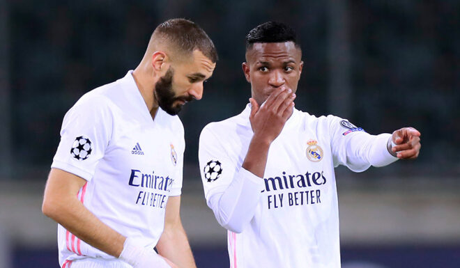 Karim Benzema Vinicius Junior