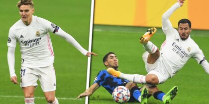 Odegaard Hakimi Hazard