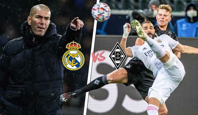 Zinédine Zidane, Karim Benzema, Borussia Mönchengladbach
