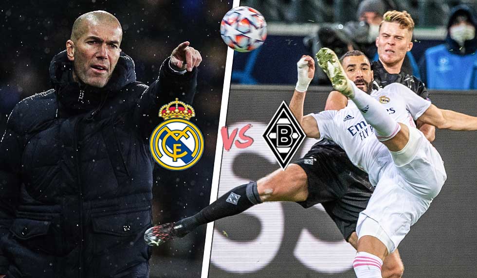 Zinédine Zidane, Karim Benzema, Borussia Mönchengladbach
