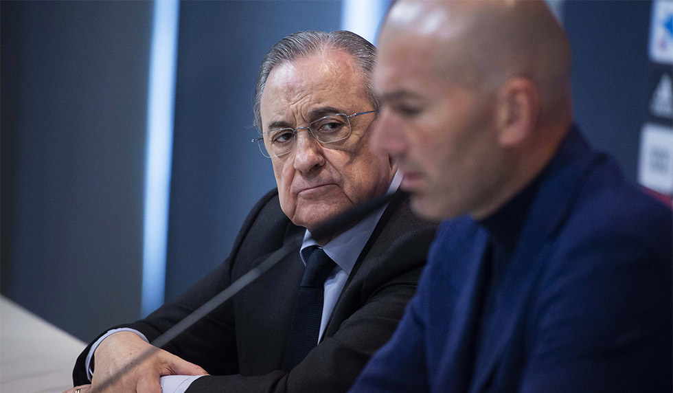Florentino Perez Zinedine Zidane