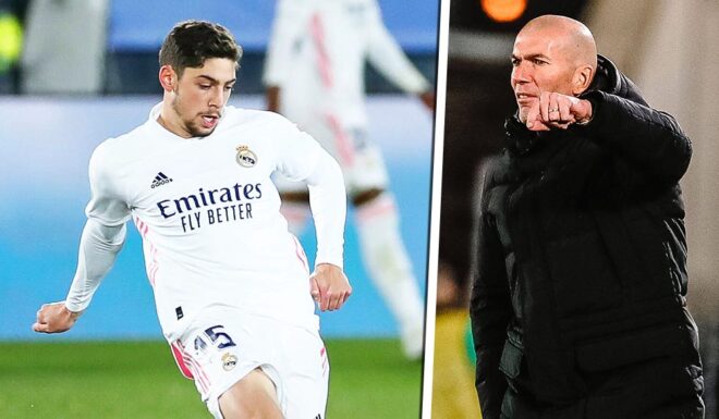 Federico Valverde, Zinédine Zidane Federico Valverde Zinédine Zidane