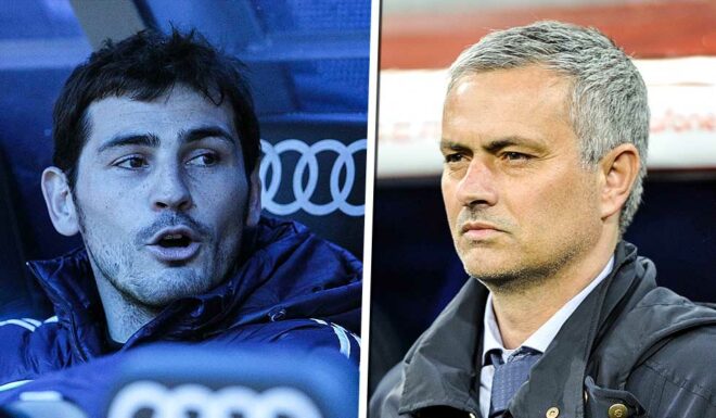 Iker Casillas, José Mourinho Iker Casillas