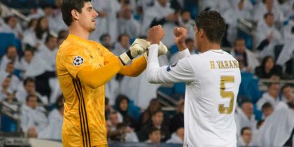 Thibaut Courtois Raphaël Varane