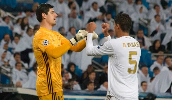 Thibaut Courtois Raphaël Varane
