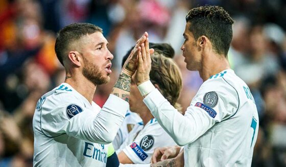 Sergio Ramos Cristiano Ronaldo