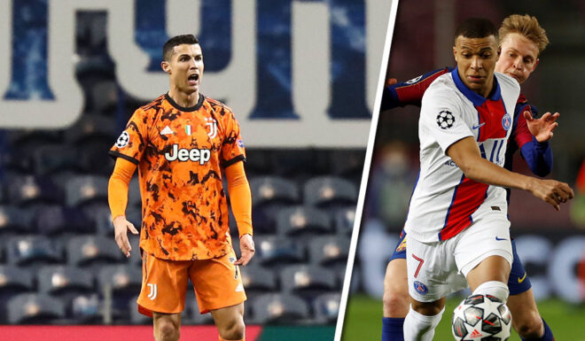 Cristiano Ronaldo Kylian Mbappe
