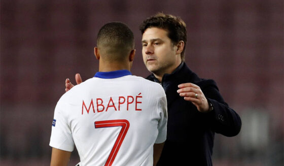 Mauricio Pochettino Kylian Mbappe