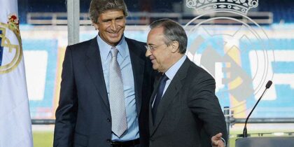 Manuel Pellegrini und Florentino Pérez