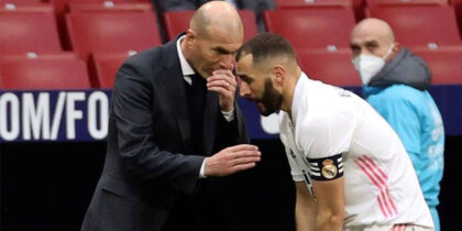 Zinedine Zidane Karim Benzema