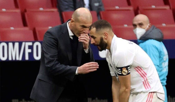 Zinedine Zidane Karim Benzema