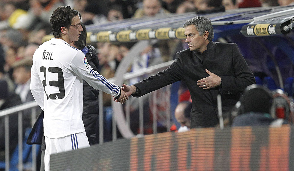 Jose Mourinho Mesut Özil