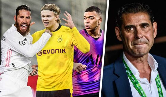 Sergio Ramos Erling Haaland Kylian Mbappé Fernando Hierro