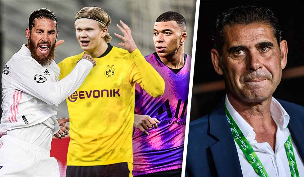 Sergio Ramos Erling Haaland Kylian Mbappé Fernando Hierro