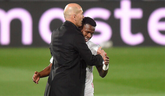Zinedine Zidane Vinicius Jr