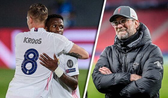 Toni Kroos Vinícius Júnior Jürgen Klopp