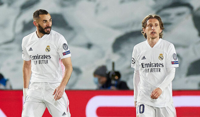 Karim Benzema Luka Modric
