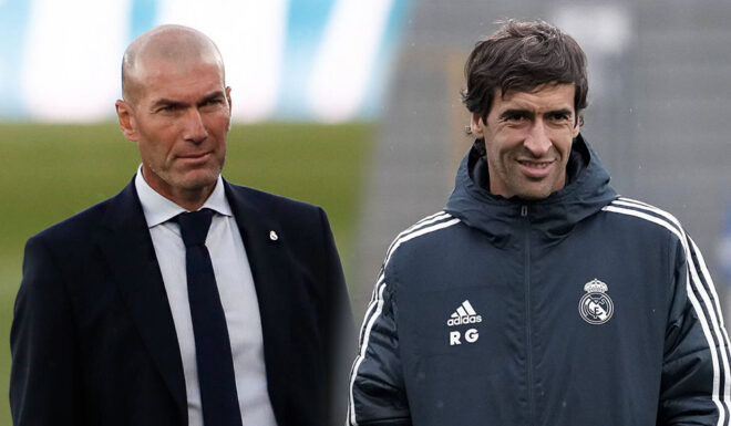 Zinedine Zidane Raul